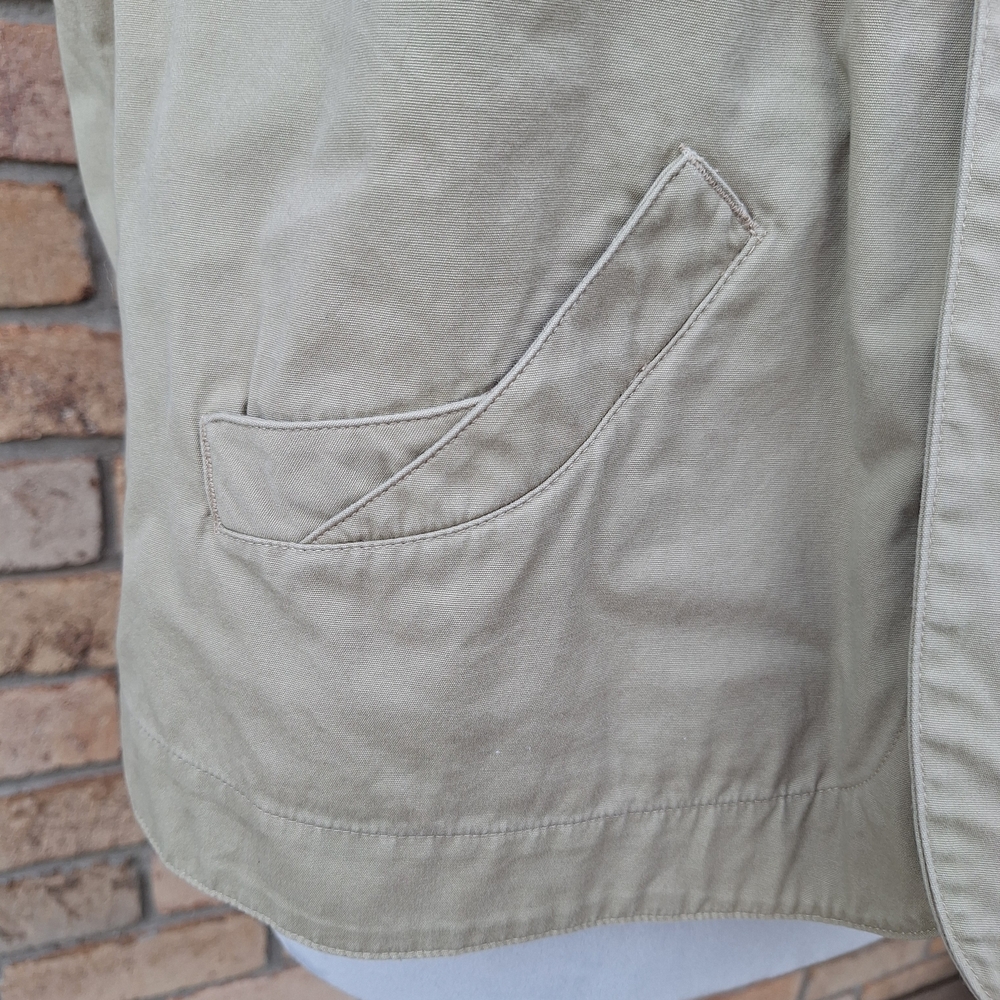 Christopher & Banks Tan Button-Front Top - Picture 4 of 9